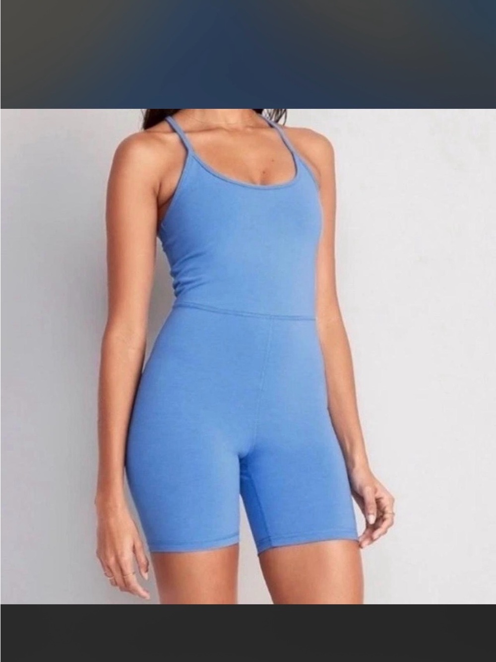 Blue Old Navy romper/unitard